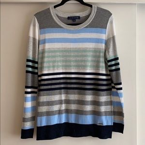Tommy Hilfiger Longsleeve striped color block sweater